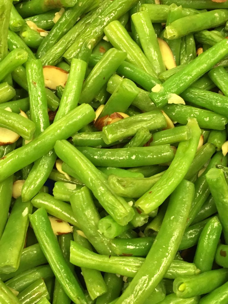 Green Bean Salad with Toasted Almonds and Dijon Vinaigrette