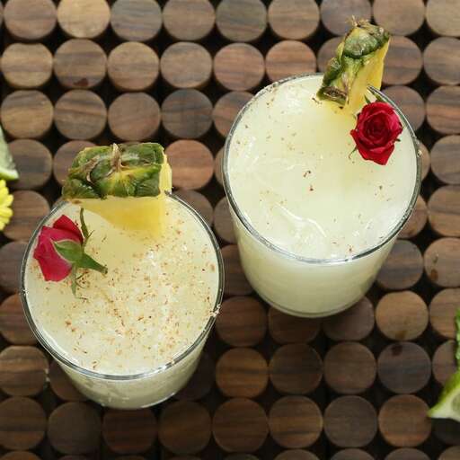 Papaya-Mango Tiki Cooler