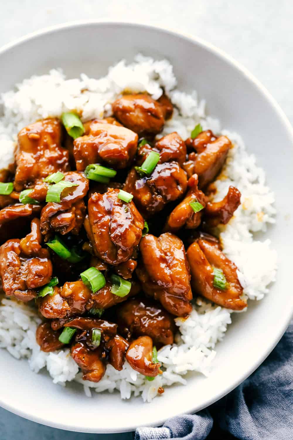 Bourbon-Glazed Chicken with Sweet Potato Mash