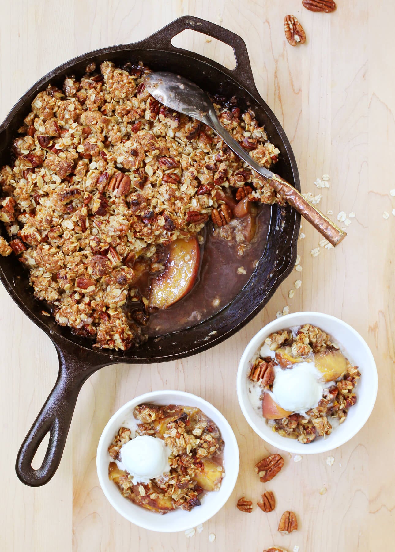 Bourbon-Peach Crisp