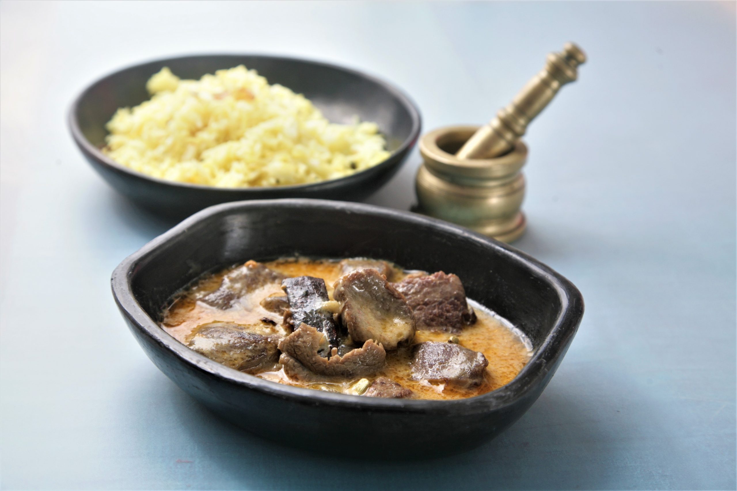 Kashmiri Lamb and Almond Curry with Saffron
