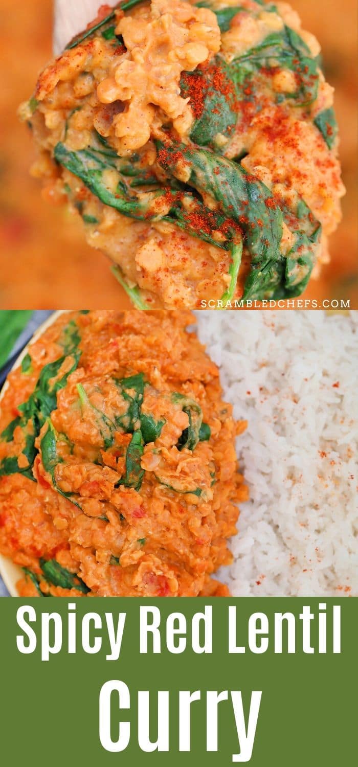 Cumin-Spiced Red Lentil Curry with Tomatoes