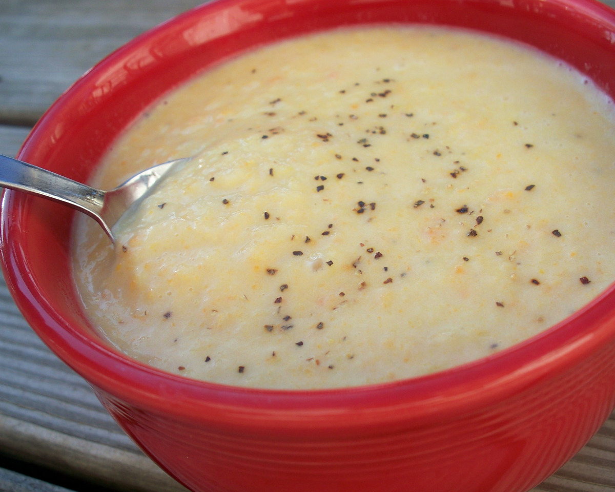 Creamy Pea and Leek Soup