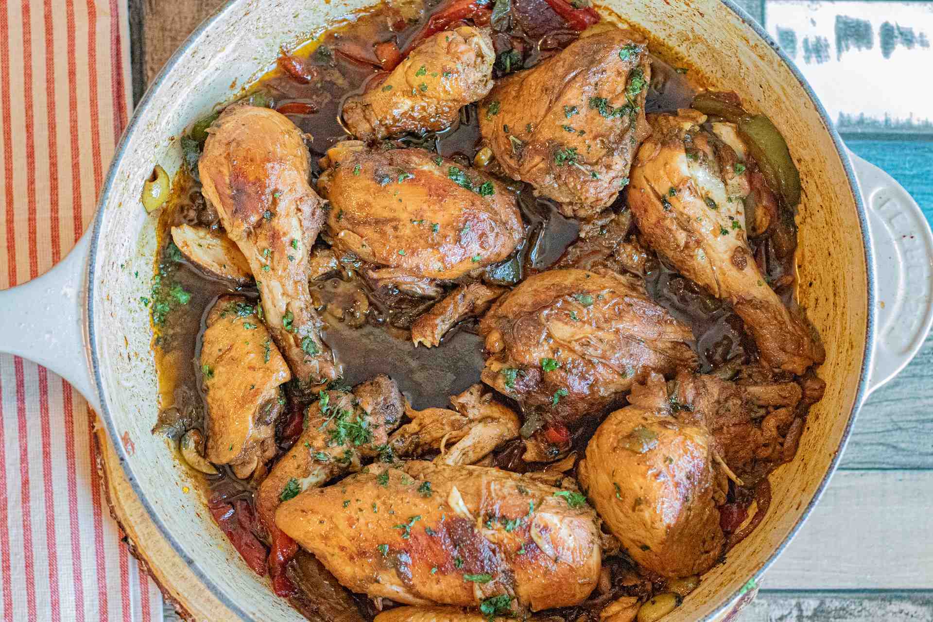 Chicken Stew with Plantains and Coconut