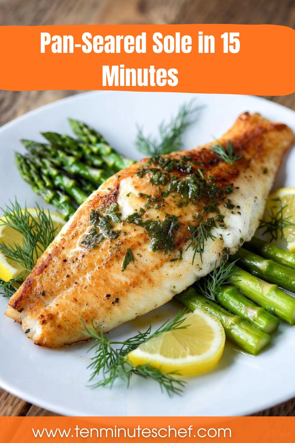Pan-Seared Sole with Lemon and Dill