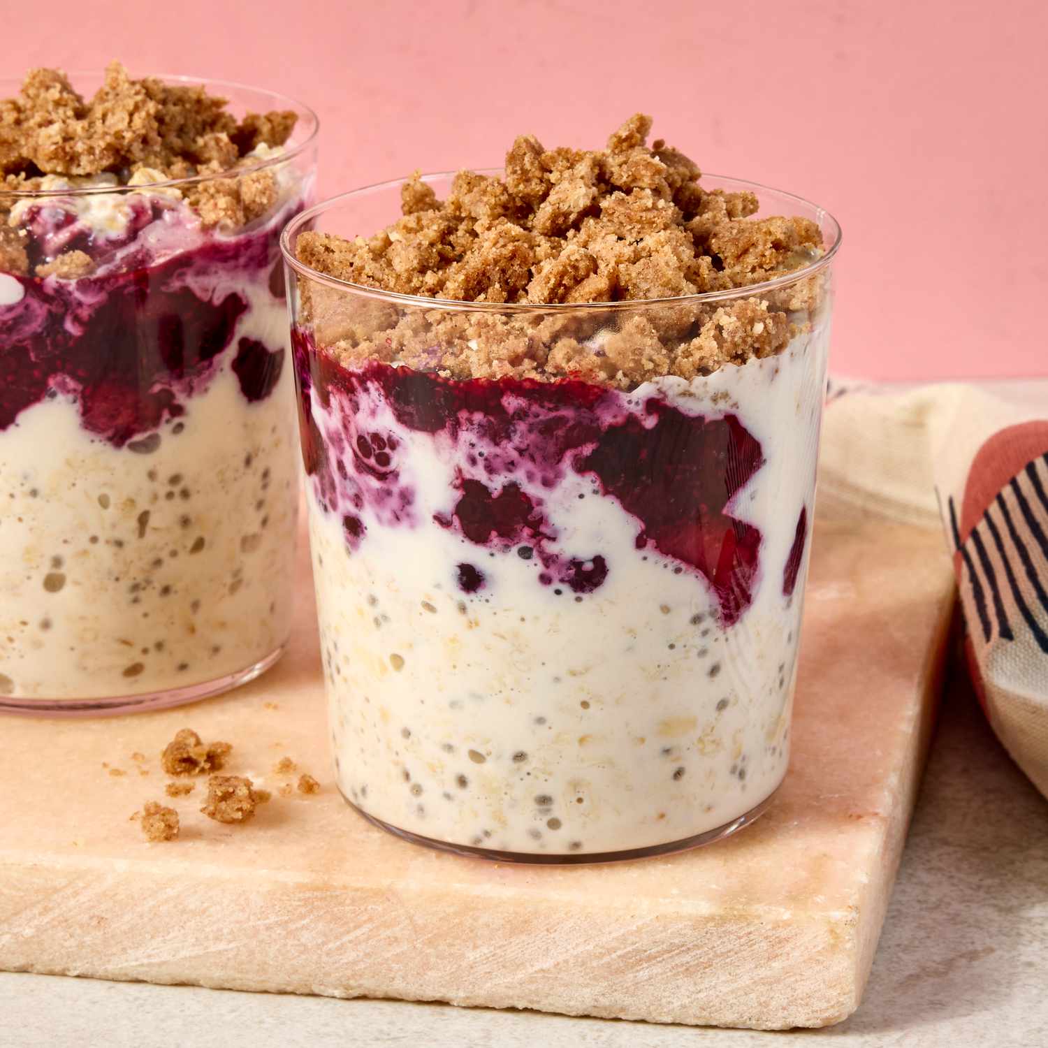 Cider-Infused Berry Crumble with Oats
