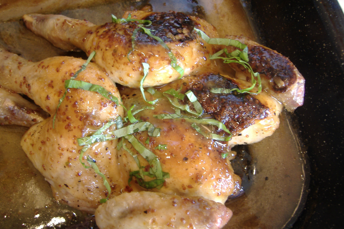 Pan-Roasted Chicken with Lemon and Dill