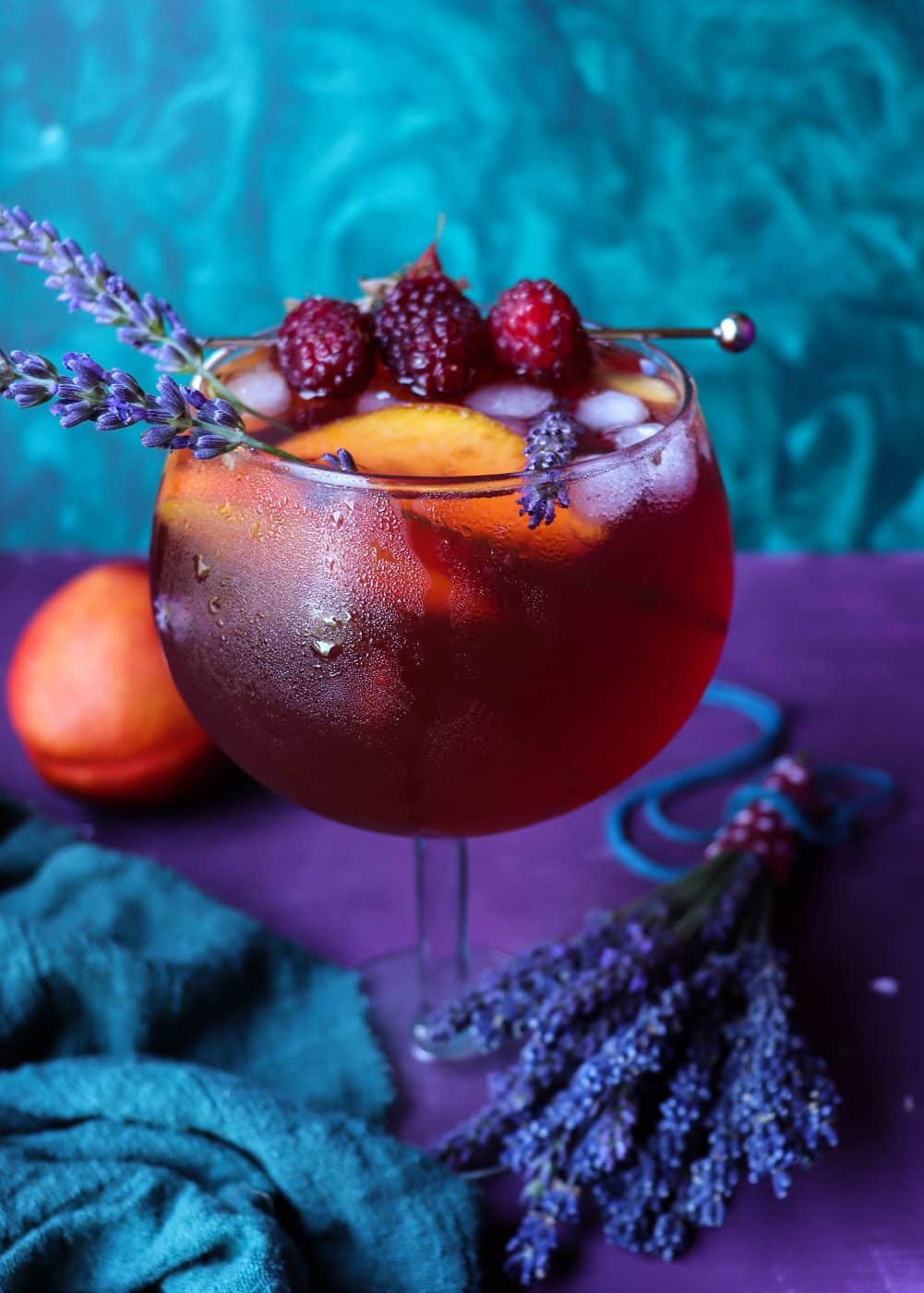 Raspberry-Lavender Shaker