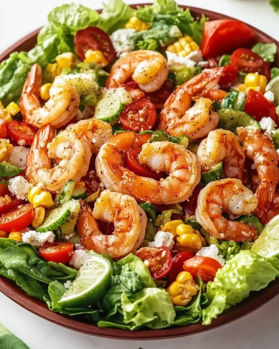 Lime-Peanut Shrimp Salad