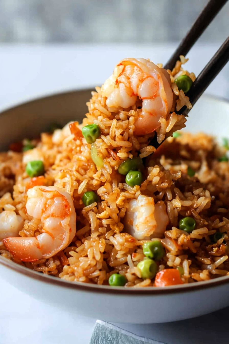 Lemongrass Shrimp Fried Rice