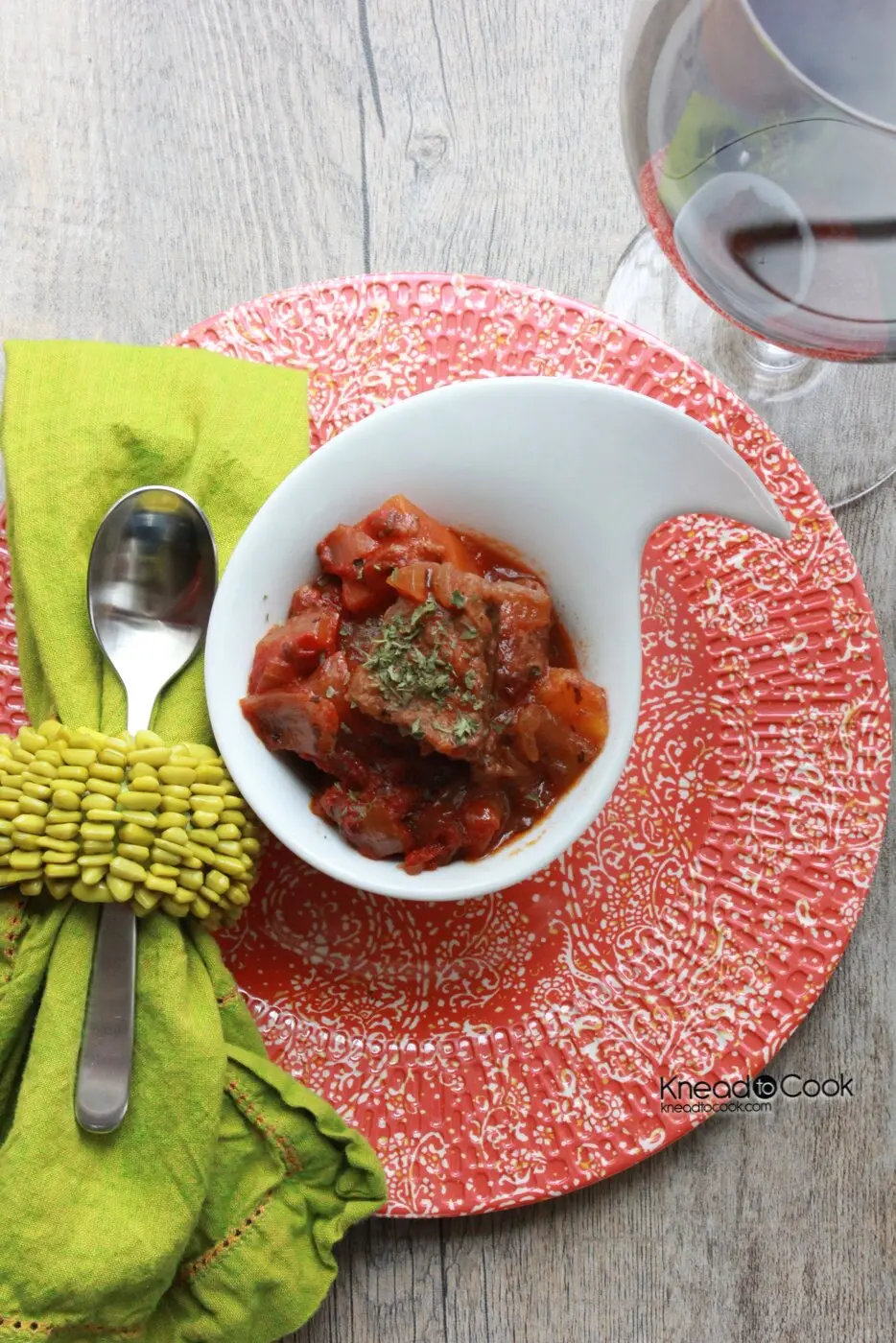 Slow-Cooked Beef and Corn Stew with Smoked Paprika