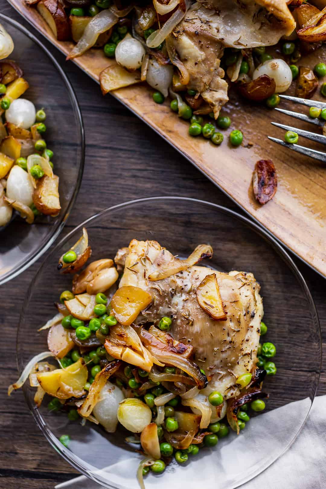 Runway-Roasted Chicken Thighs with Lemon and Thyme
