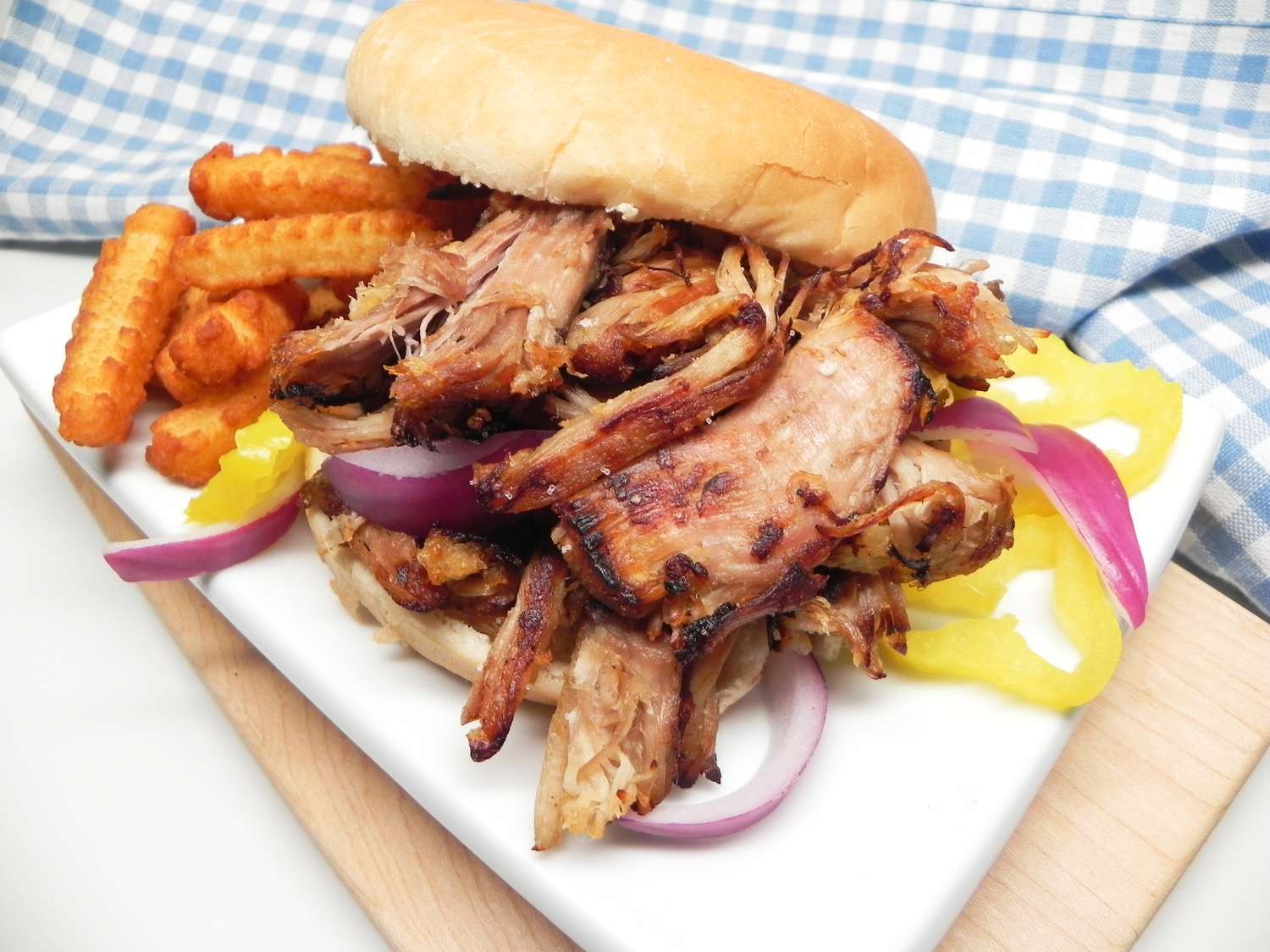 Pineapple-Glazed Pulled Pork Shoulder