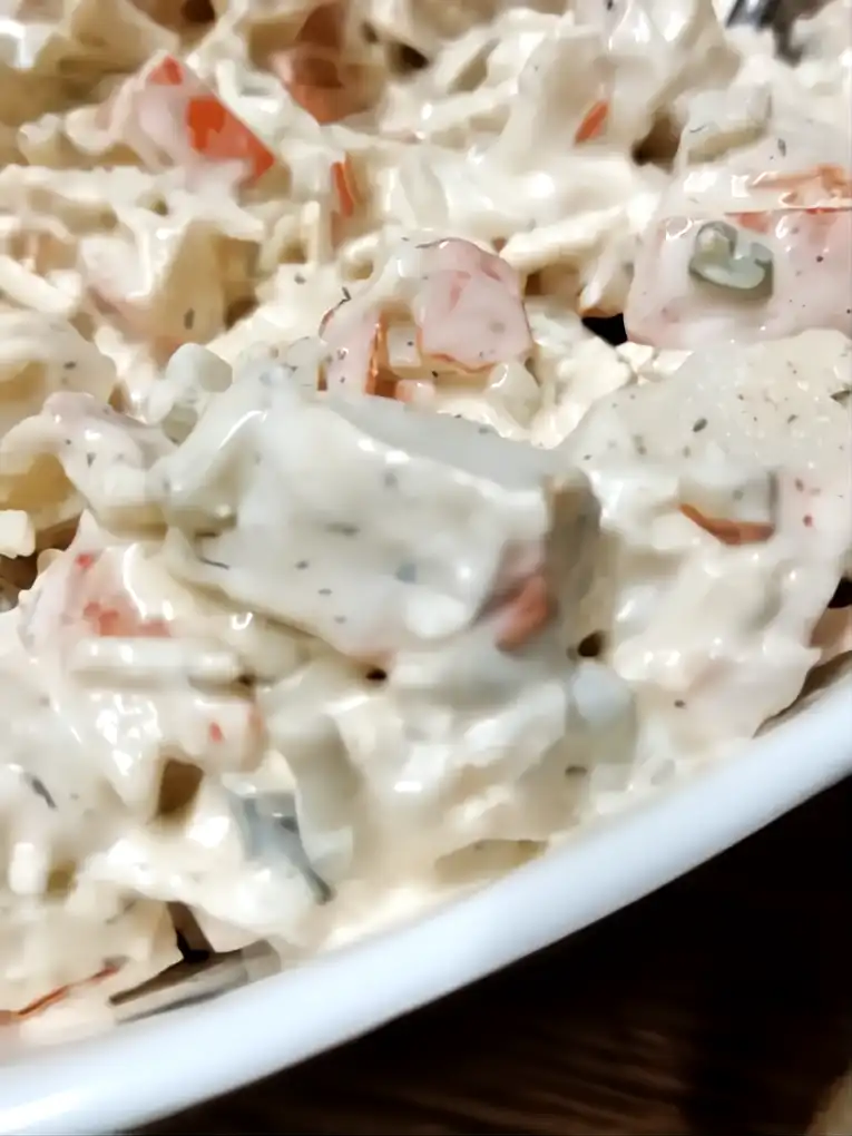 Tossed Seafood Salad with Lemon and Dill