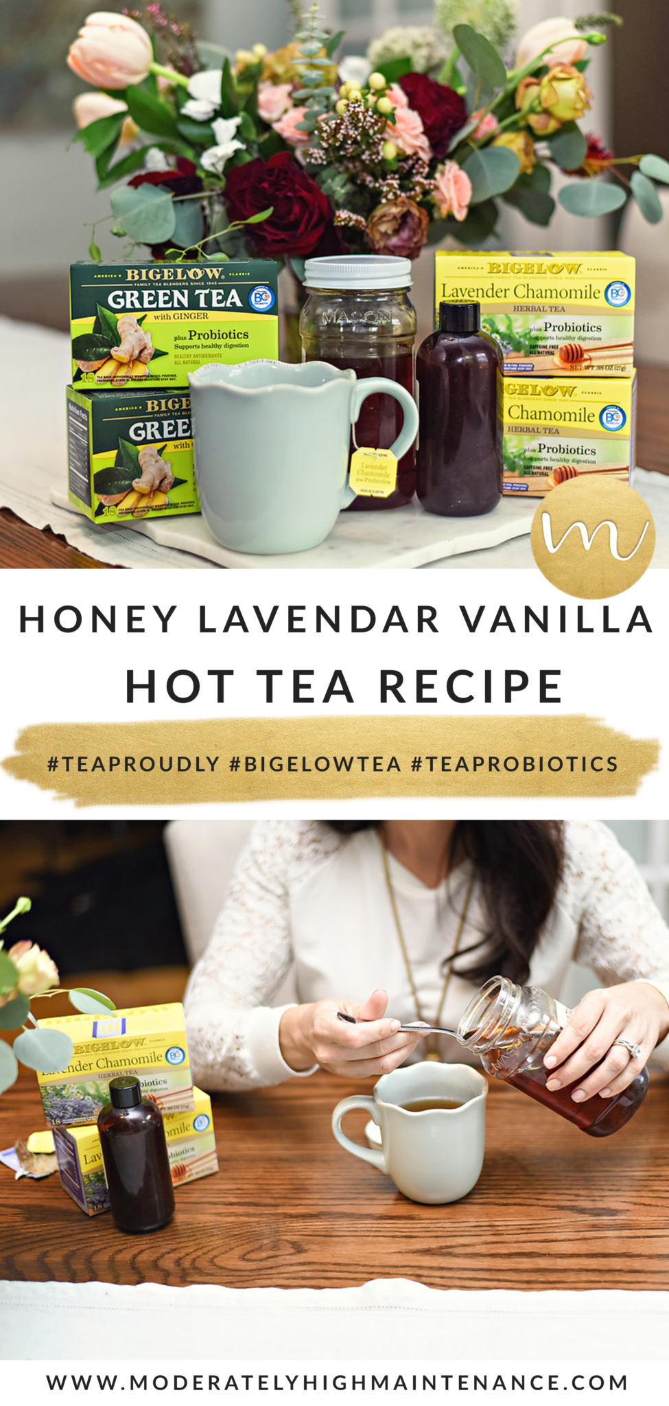 Honey-Lavender Hot Tea