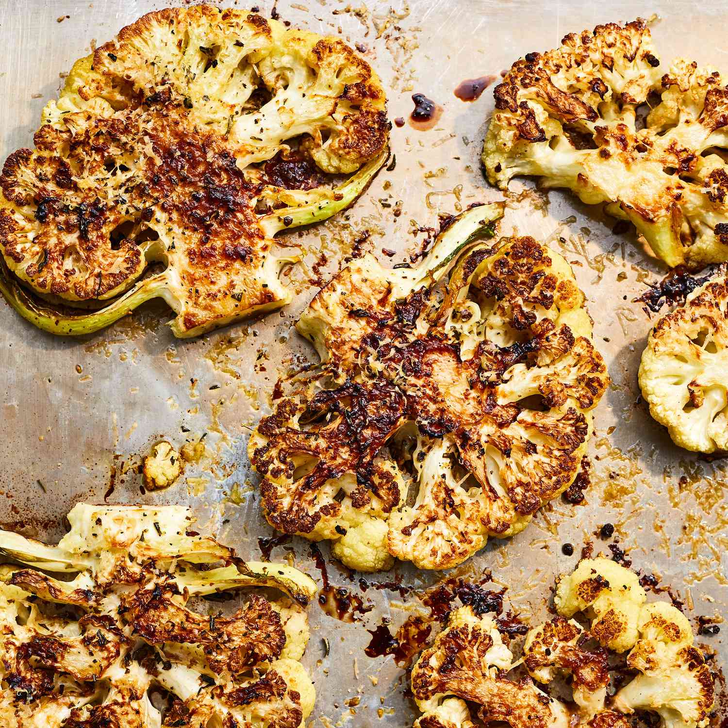 Balsamic Glazed Cauliflower Steaks