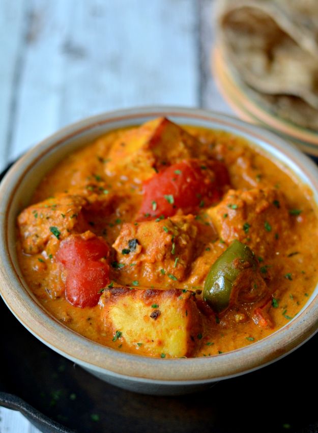 Serious Paneer Tikka with Spiced Tomato Gravy