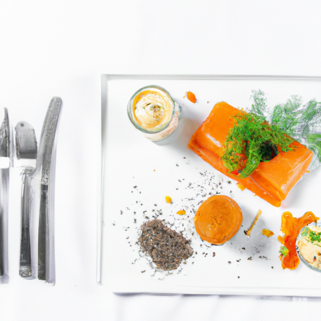 Gravlax with Dill and Mustard Glaze