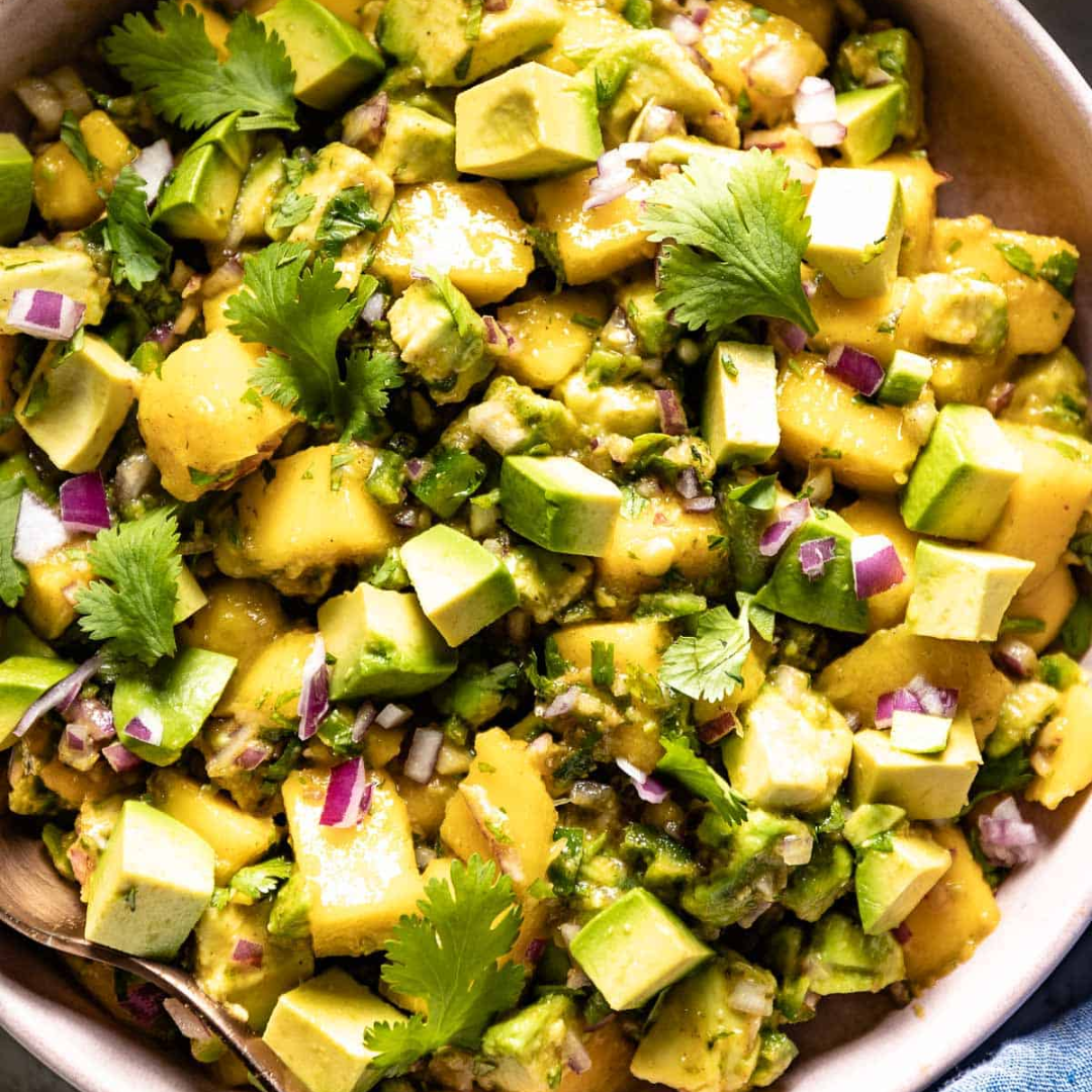 Tropical Citrus and Mango Salad with Coconut Vinaigrette