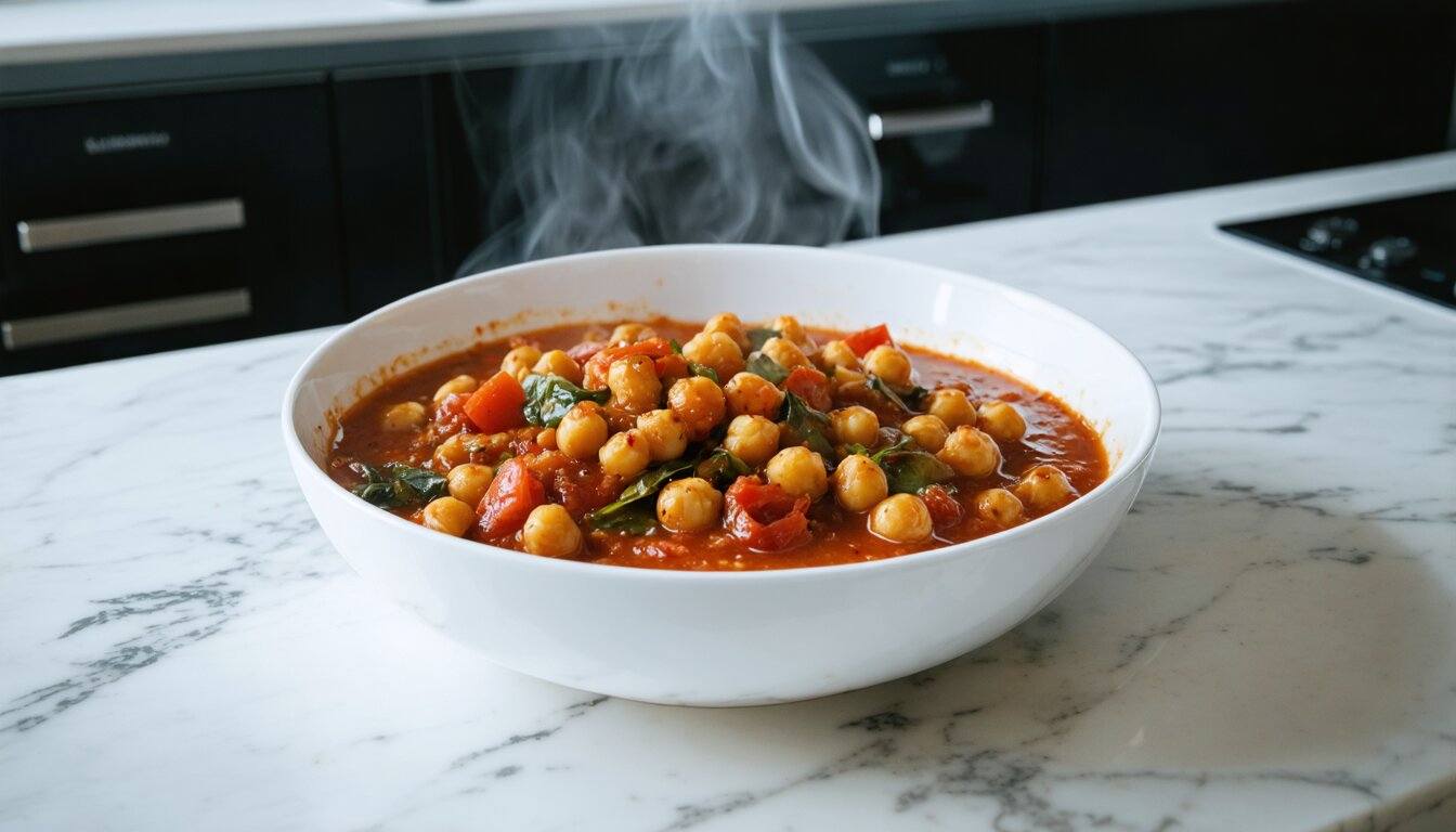 Cumin-Spiced Chickpea and Tomato Stew