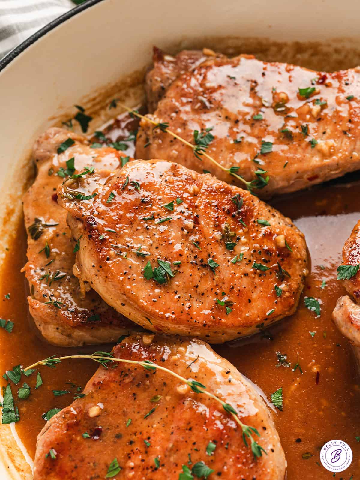 Slow-Cooked Pork Belly with Apple Cider Glaze