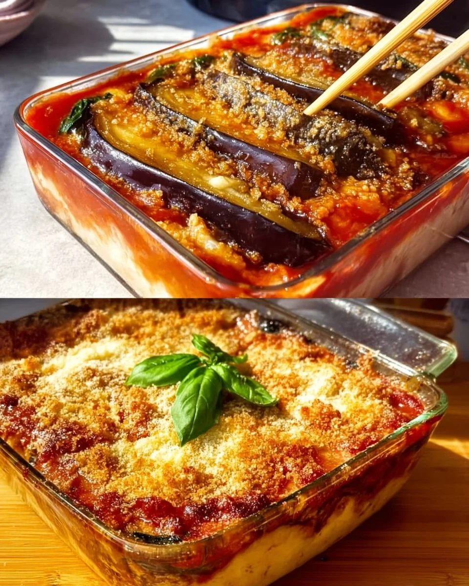 Best Mediterranean Eggplant Parmesan