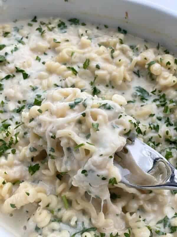 Lemon-Garlic Herb Pasta with Parmesan