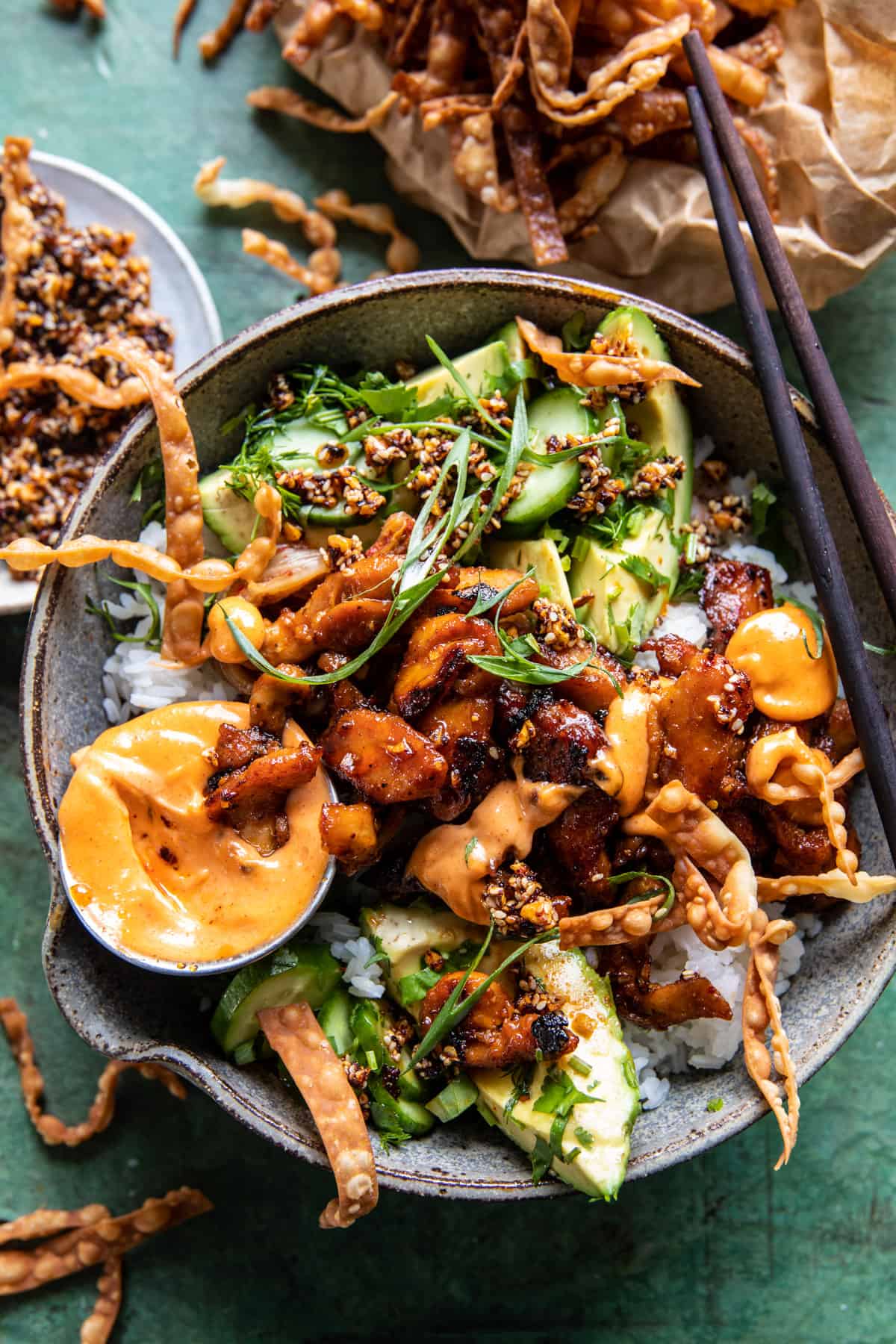 Five-Spice Chicken Rice Bowl