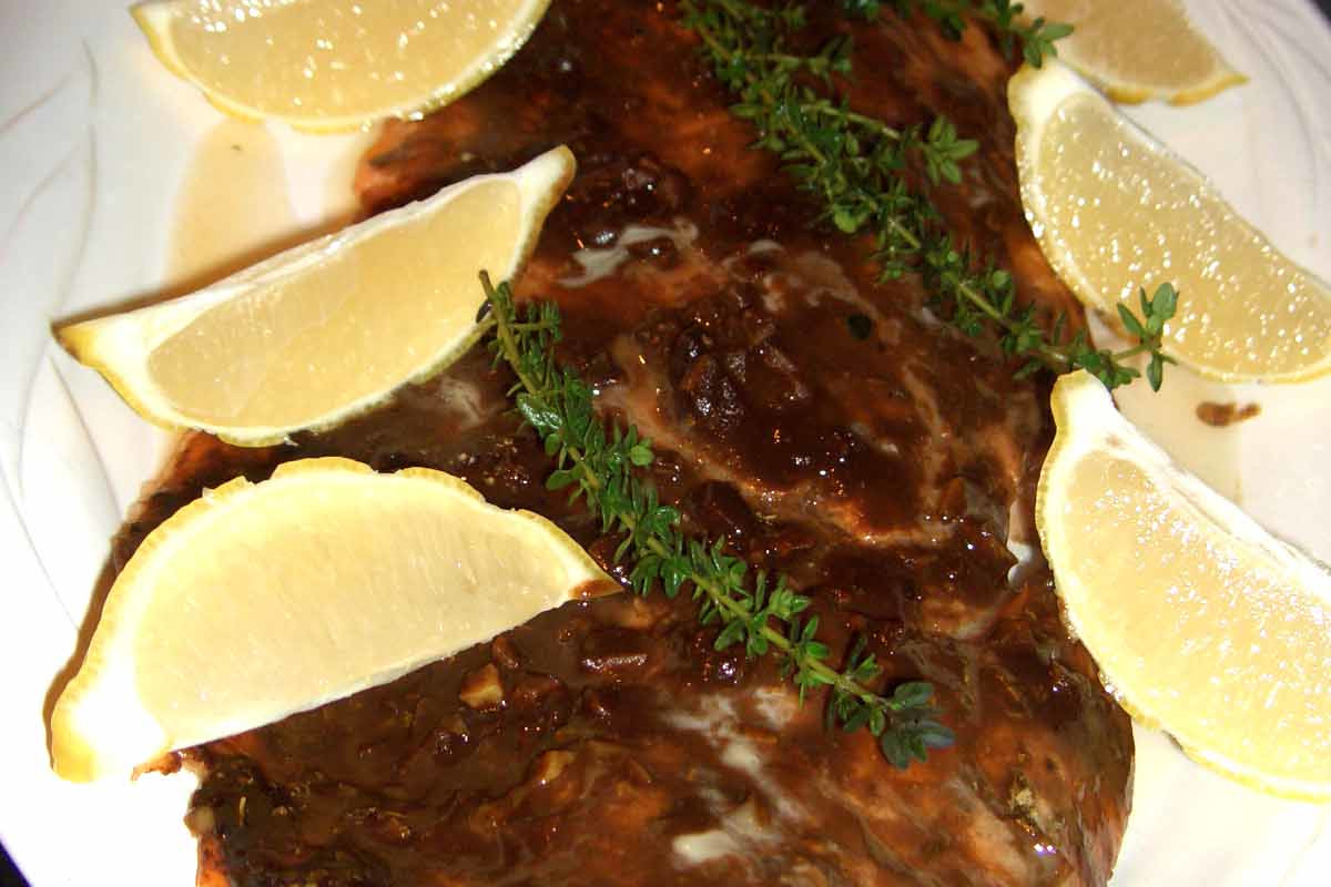 Red Carpet Glaze Salmon Fillets