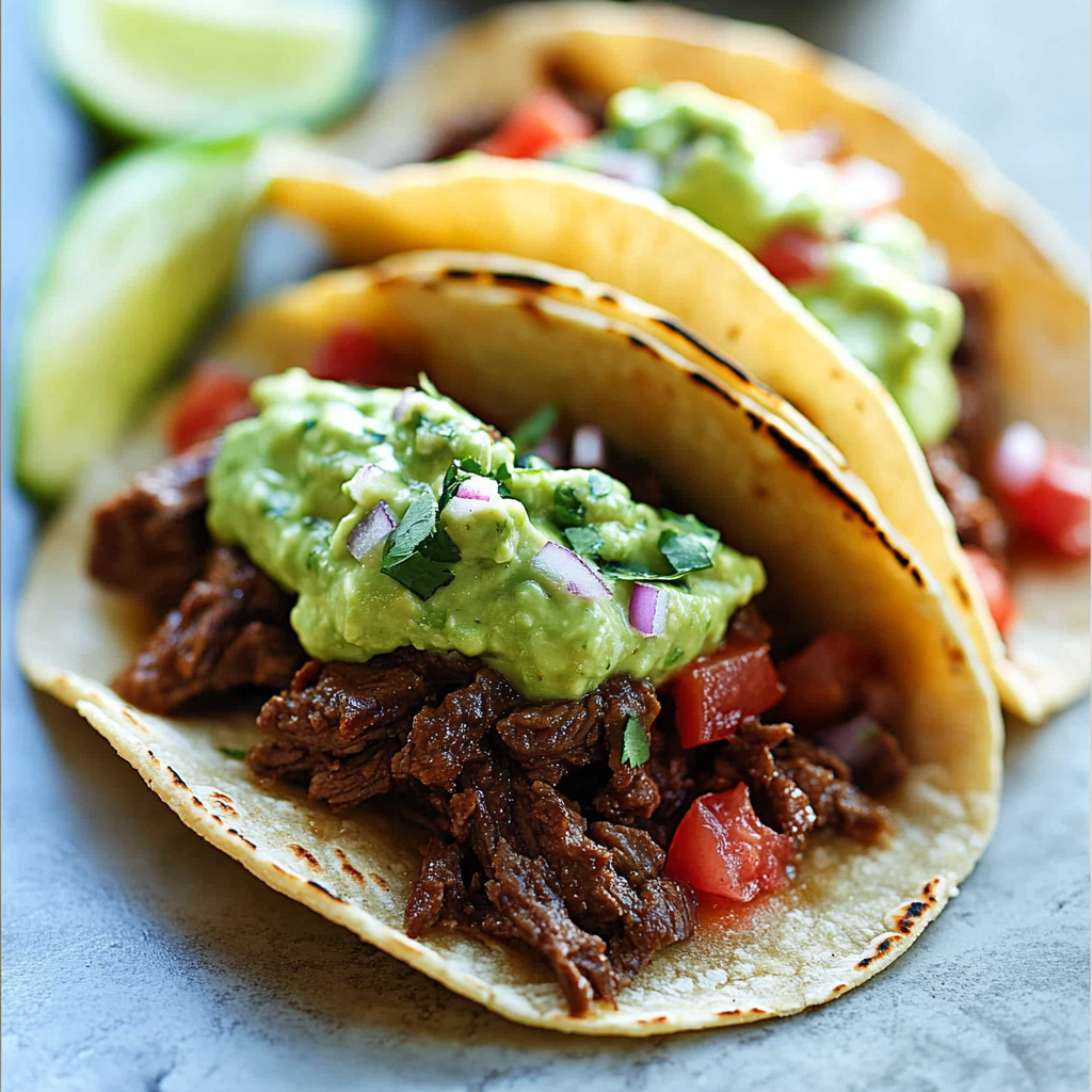Smoky Chipotle Chicken Tacos with Avocado Crema