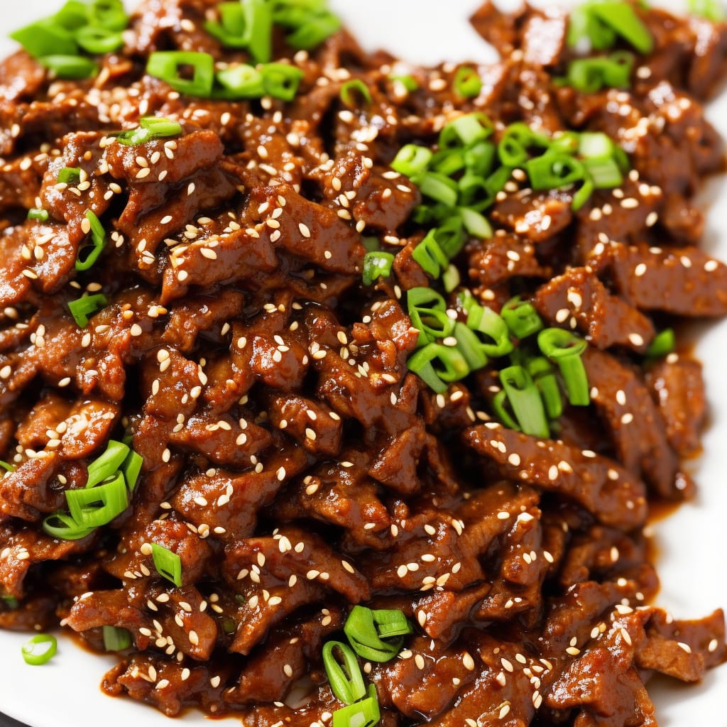 Pear-Braised Beef Bulgogi