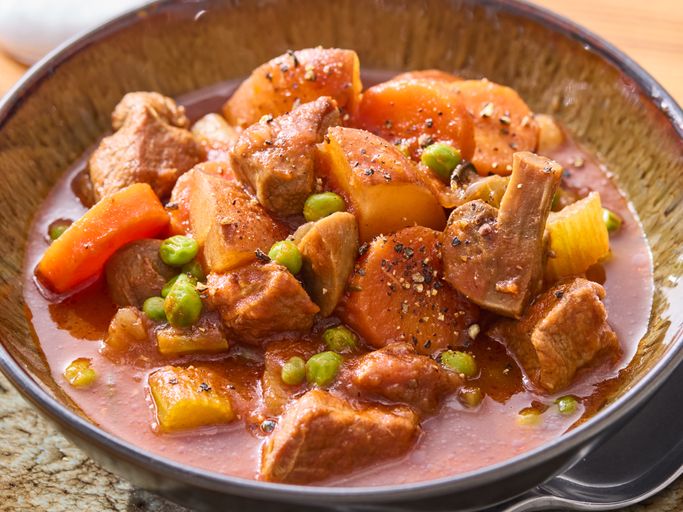 Slow-Cooked Cinnamon Lamb and Vegetable Stew