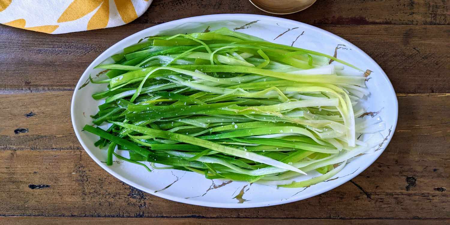 Sautéed Leeks with Smoked Butter Glaze