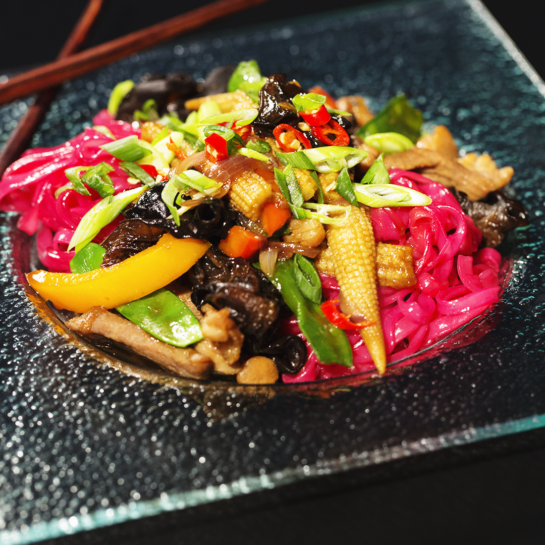 Shan-Style Pork and Rice Noodles