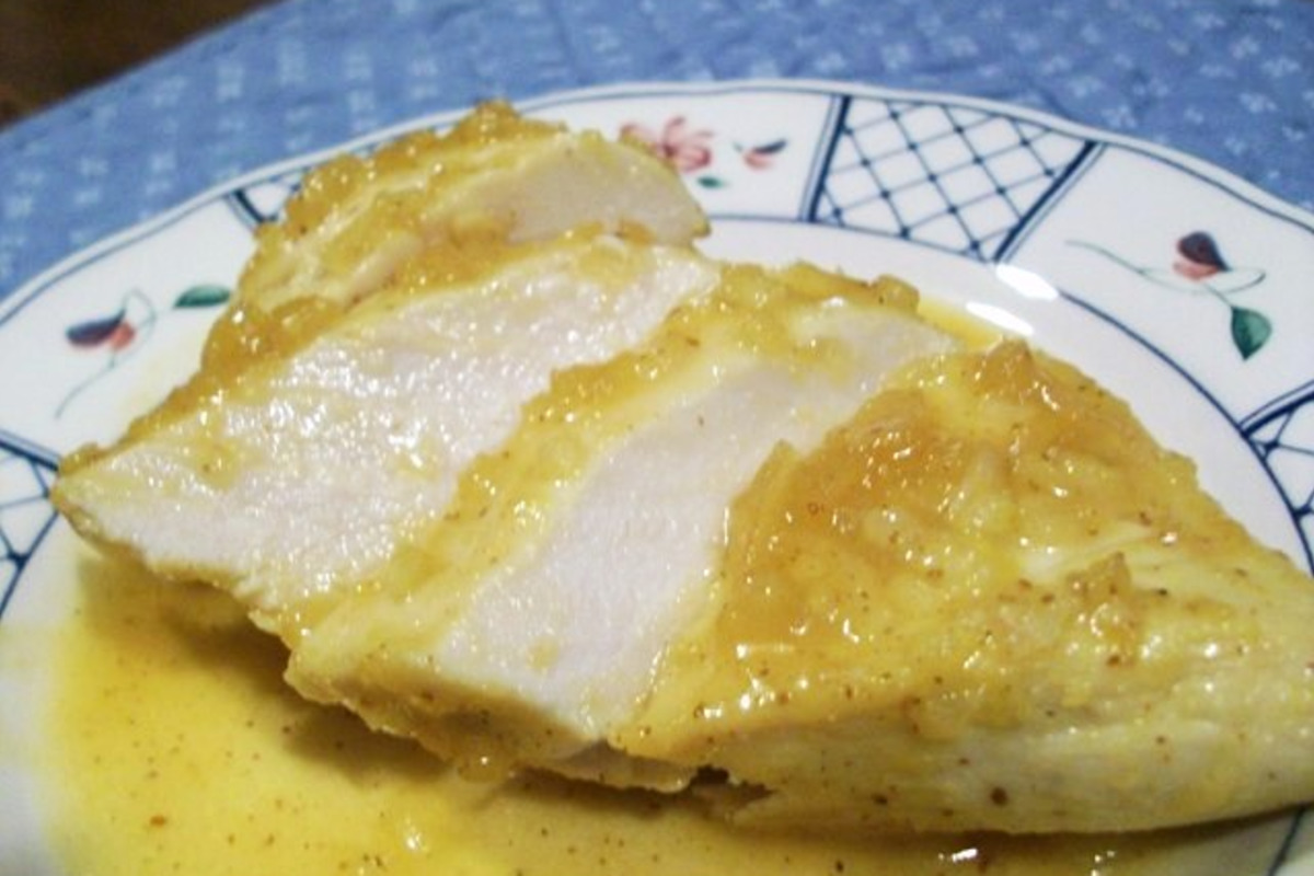 Pan-Seared Chicken with Orange-Infused Pan Sauce
