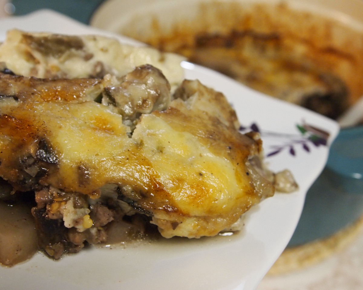 Herbed Eggplant Moussaka