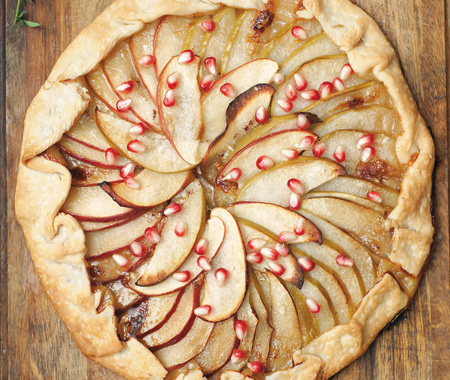 Aged Manchego and Honey Galette