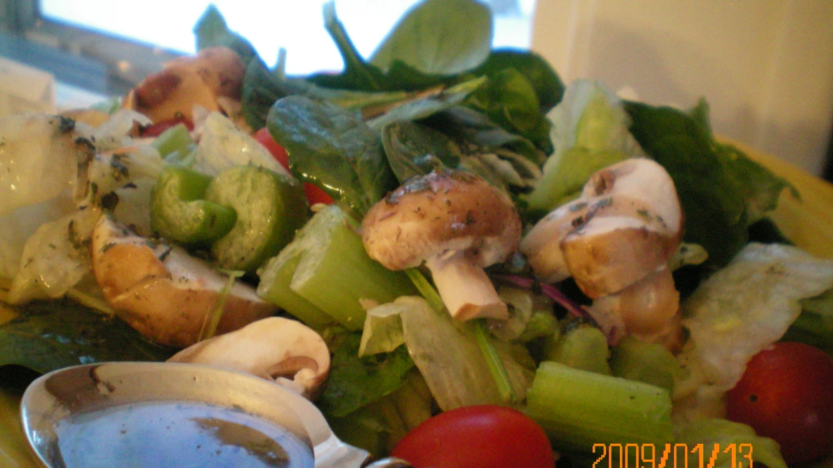 Global Herb Salad with Citrus Vinaigrette