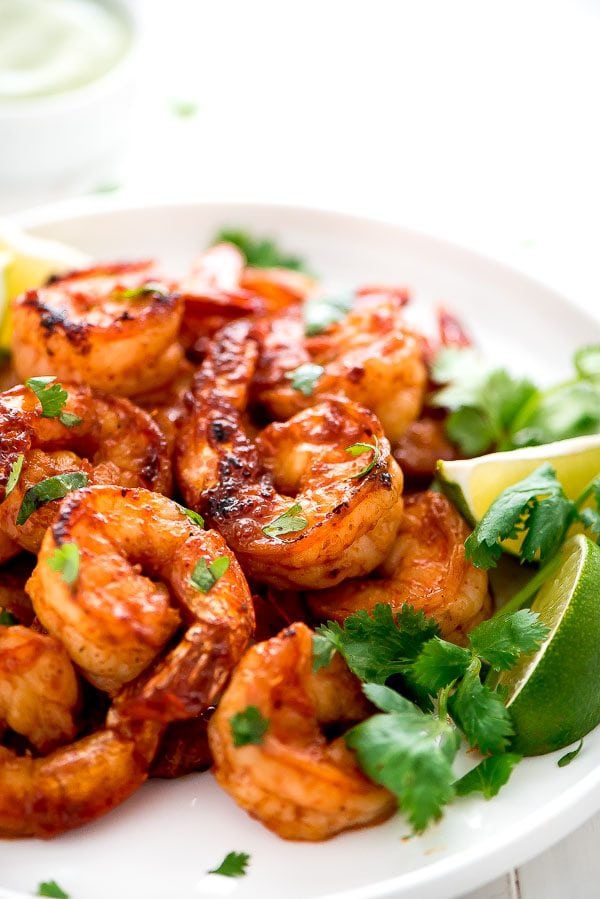 Sautéed Shrimp with Chili Lime and Cilantro