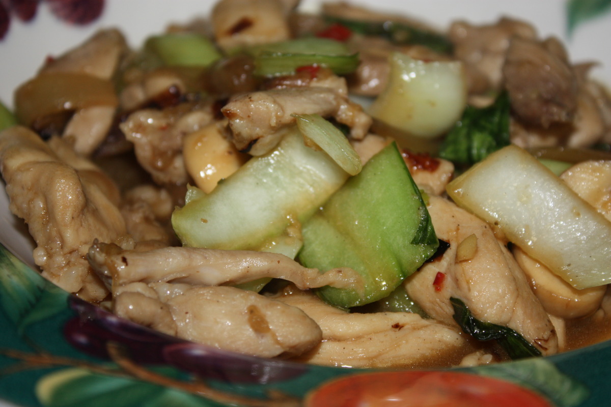 Soy-Ginger Pan-Seared Chicken with Bok Choy