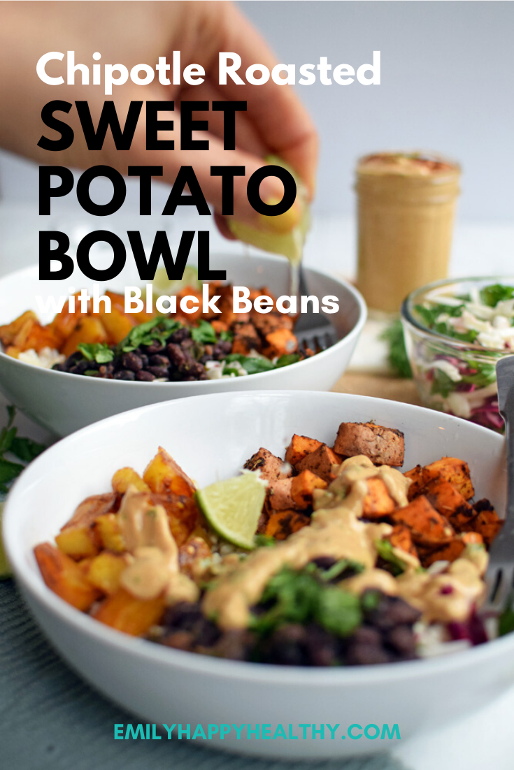 Chipotle-Sweet Potato Black Bean Bowls