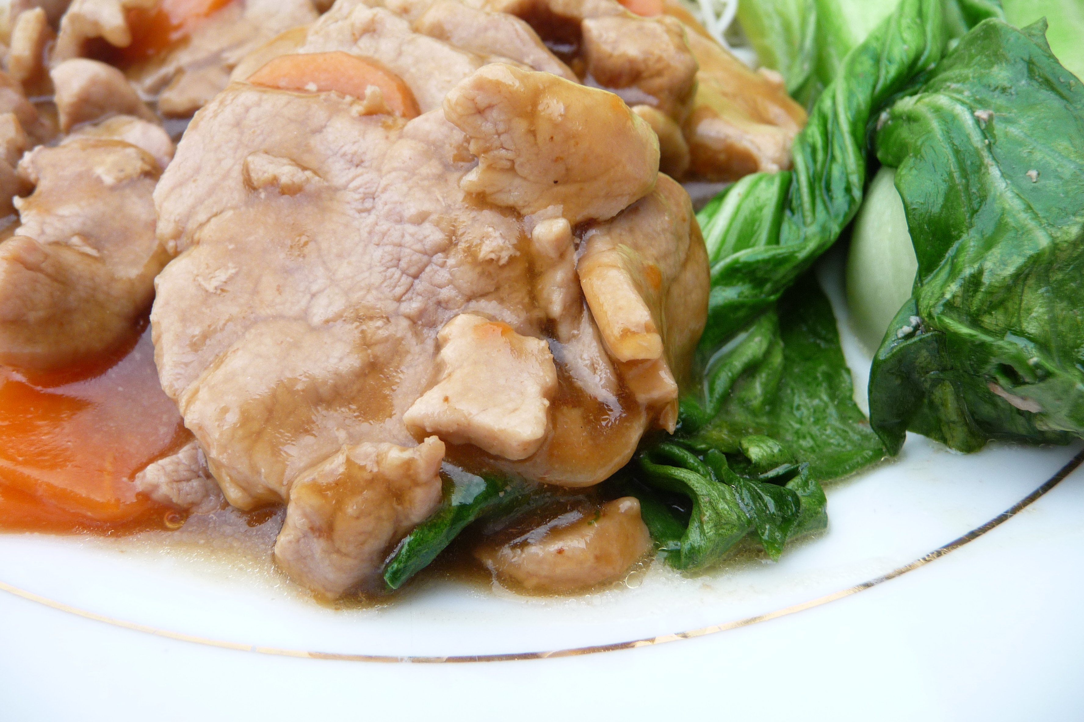 Five-Spice Pork Stir-Fry with Bok Choy