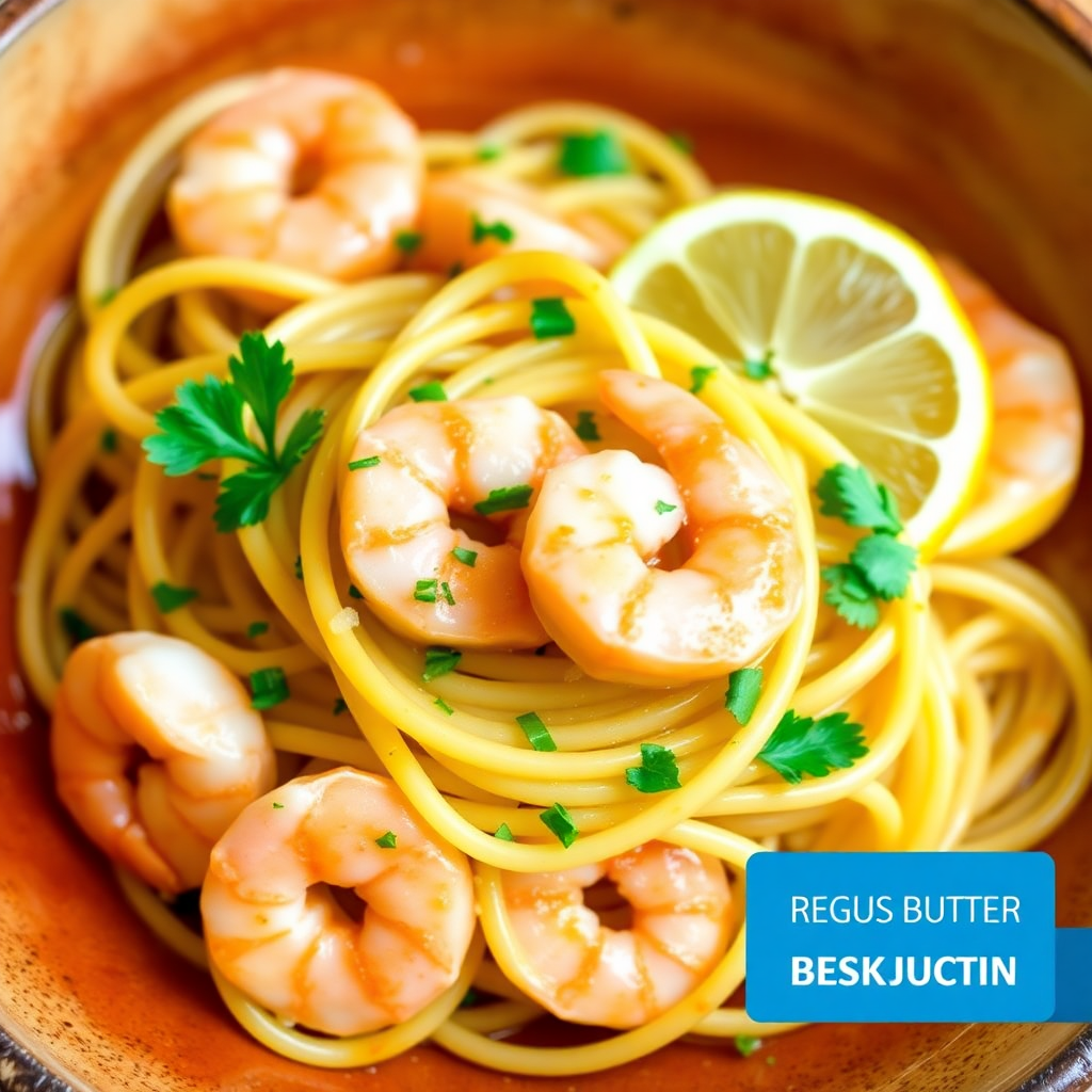 Johnson's Garlic Butter Shrimp Pasta