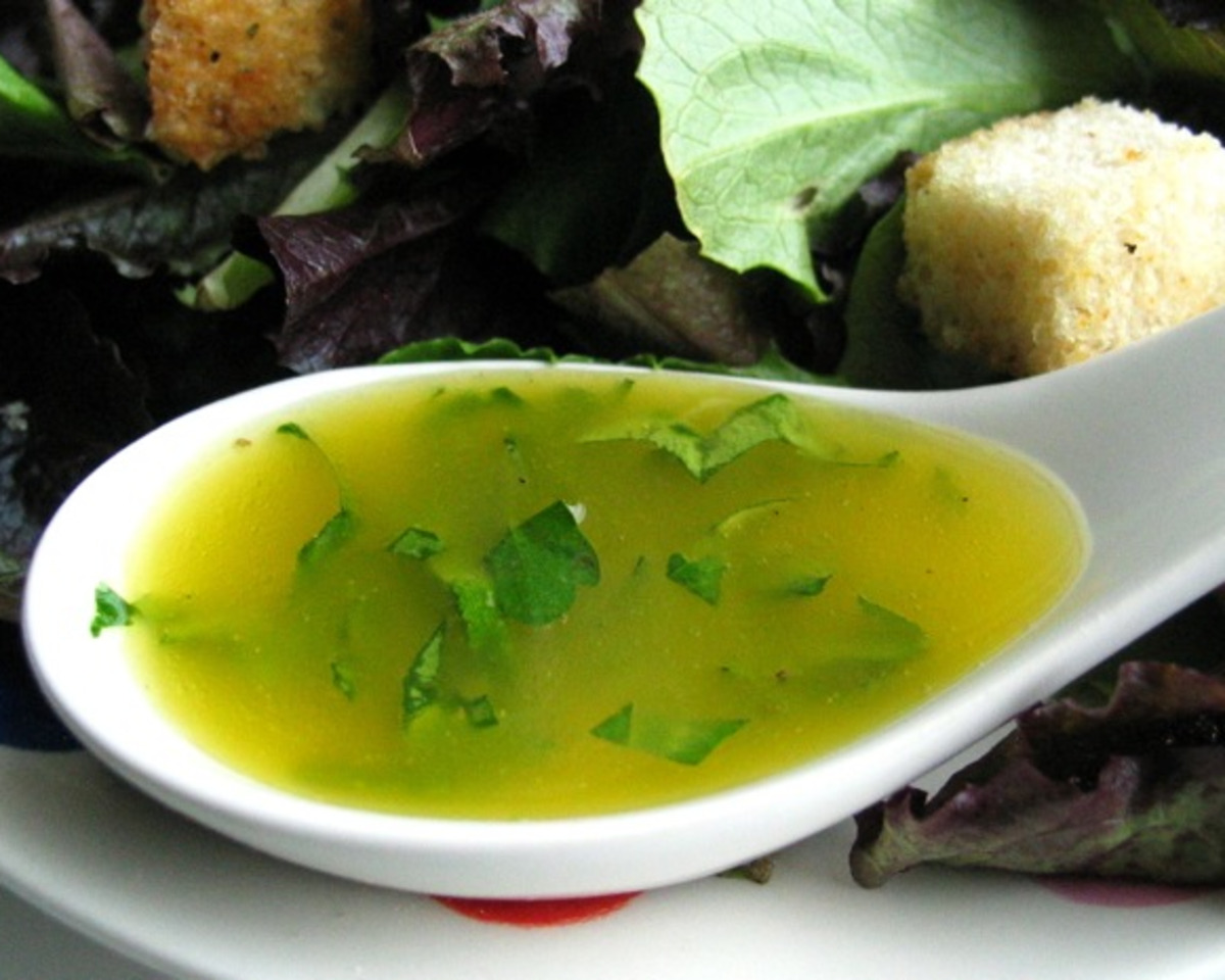 Orange-Aperol Herb Vinaigrette