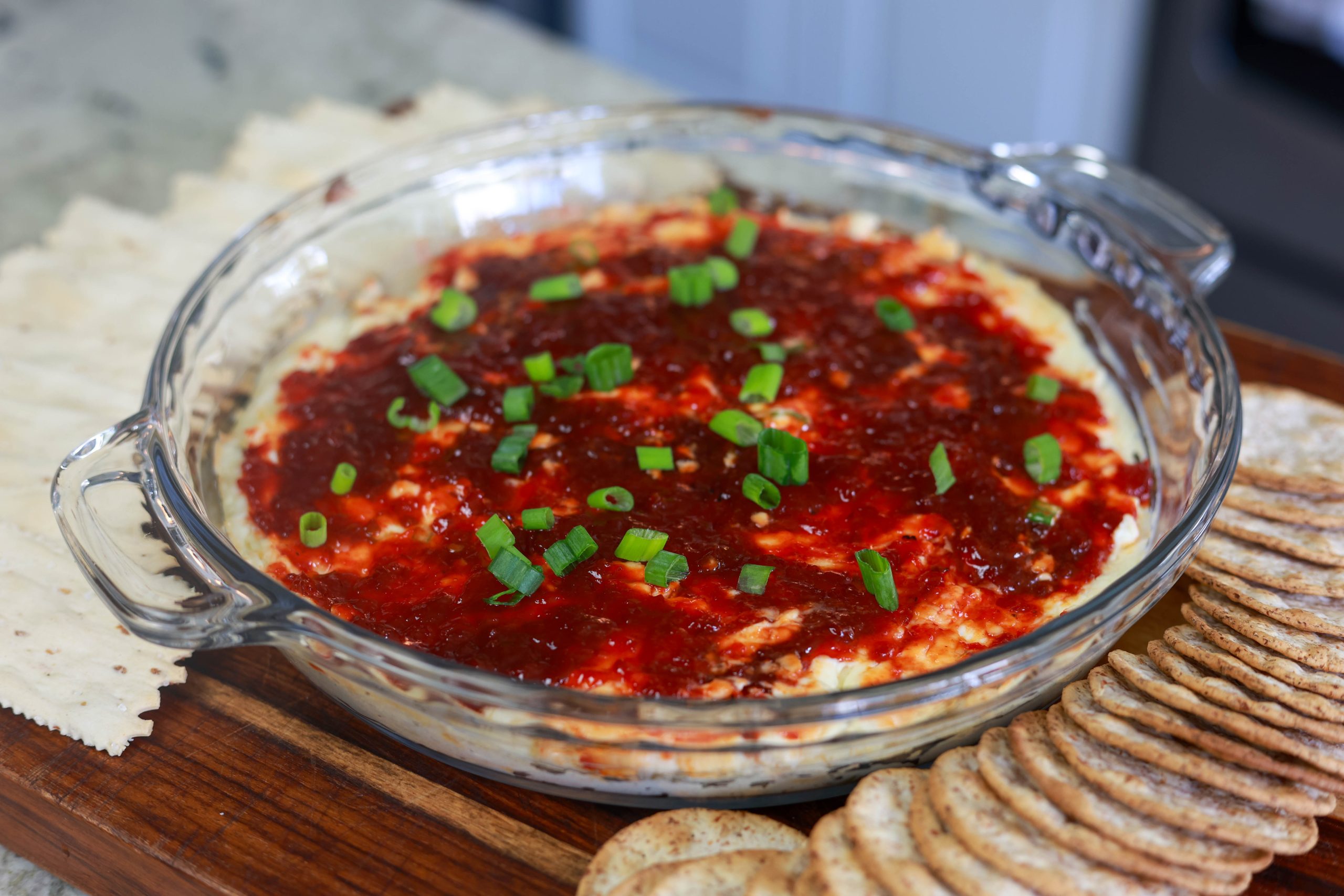 Baked Cheddar and Jalapeño Cheese Dip