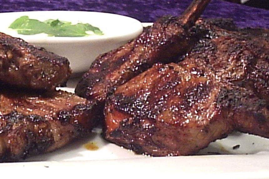 Herb-Infused Lamb Kebabs with Mint Yogurt Sauce