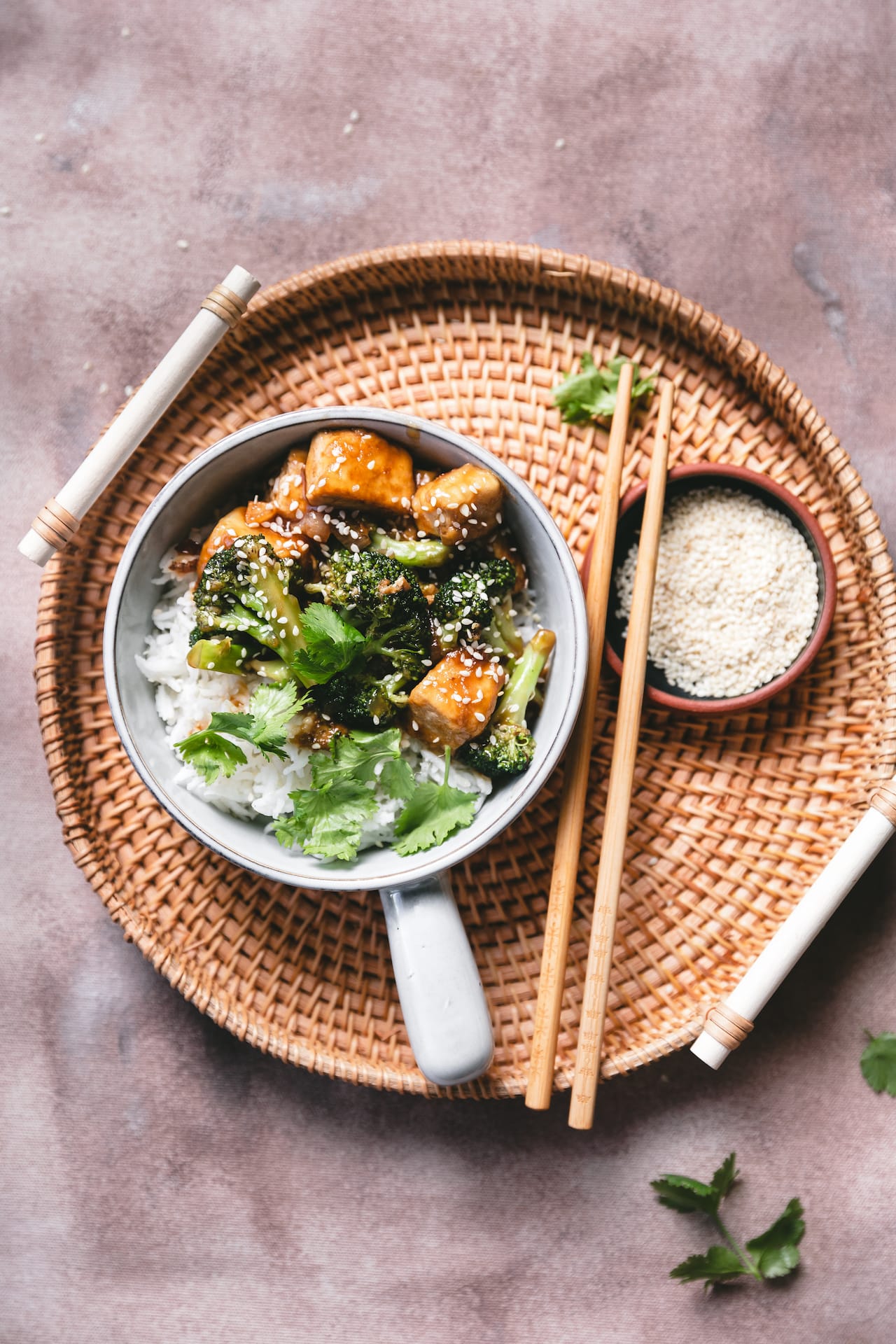 Hoisin-Glazed Tofu and Broccoli Stir-Fry