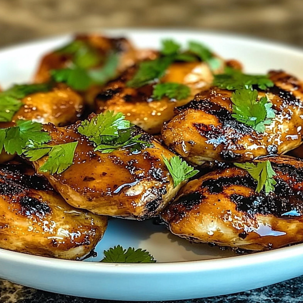 Tangerine-Glazed Grilled Chicken