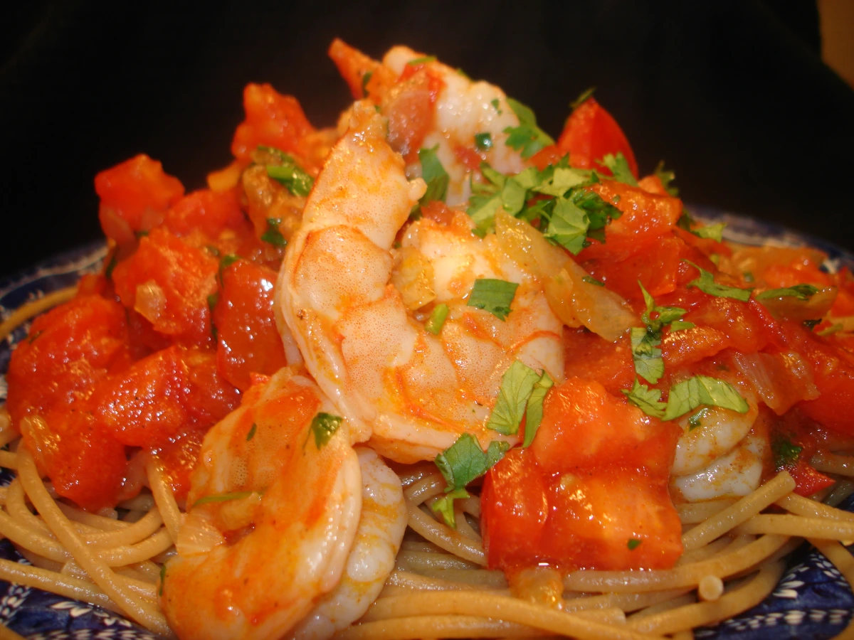 Savory Tomato and Shrimp Skillet with Fresh Herbs