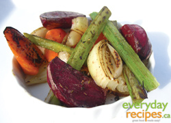 Solar-Roasted Root Vegetable Medley
